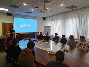 Exkurze žáků do firmy PLASTIKA, a.s.